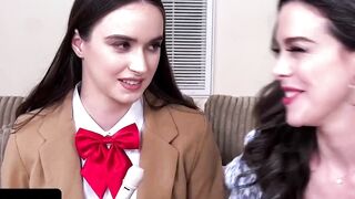 Teen Slut Learns to Play Horn in Lessons Gone Wild