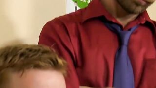 Twinks Ass Drilling Session with Bald Teacher - Hot Twunk Porn