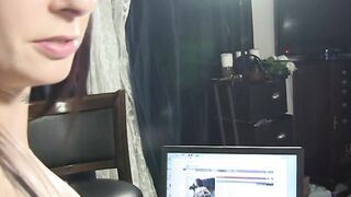 Tatted Goth Bombshell Joanna Vaga Rides A Monster Dick - Hardcore Sex