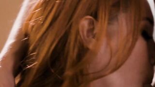 Redheaded Step-Mom Throats & Rides Her Husband's Friend In A Wild MFF FFM