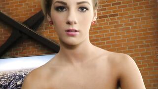 Sexy Belle's POV Blowjob & Facial - Amateur Pornstar Wife Fucked By Stranger