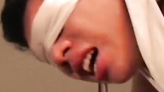Bound & Fucked Hardcore: Two Dominant Doms Share A Twinks Ass