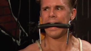 Tortured And Electrified - Old School BDSM With Dungeon Mistress Dominatrix & Submissive Slave Boy