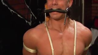 Tortured And Electrified - Old School BDSM With Dungeon Mistress Dominatrix & Submissive Slave Boy