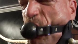 Tortured And Electrified - Old School BDSM With Dungeon Mistress Dominatrix & Submissive Slave Boy
