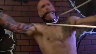 Bondage Dungeons - Hard Core Pain Session with Roped Up Duncan Murchfh