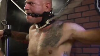 Bondage Dungeons - Hard Core Pain Session with Roped Up Duncan Murchfh