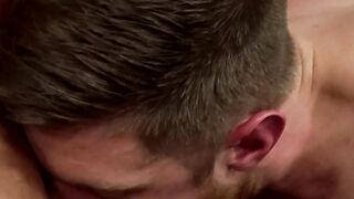 Bi-Curious Guy Gets Pounded Hard By Hot Stud - Gay Sex With Facial