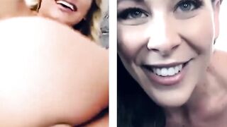 Hot Lesbian MILFs Scissoring & Fingering Each Other's Asses in HD