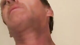 MILF Hunter - Older Woman Jerks Off A barely legal Guy's Dick
