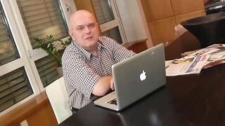 Cleaning Lady Gets Wet & Wild Blow Job From Old Man - PornPros