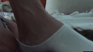 3some FFM Bondage Adventure with Hot Blonde Babes Passionate Threesome