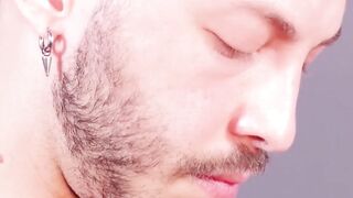 Big Dick Thrill Ride! Huge Load Dump on Older Guy by barely legal Stud