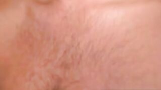 MATURE AMATEUR CHUBBY GUY JERKS OFF AND COMES HARD ON BED