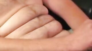 MATURE AMATEUR CHUBBY GUY JERKS OFF AND COMES HARD ON BED