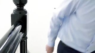 Redheaded Step-Mother's Rough Sex Lesson with Her Teenage Stepson