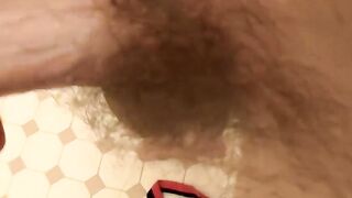 Hot Straight Dude Jacks Off His Big Dick Slowly - Solo Male Masturbation