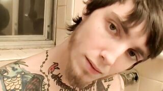 Hot Straight Dude Jacks Off His Big Dick Slowly - Solo Male Masturbation