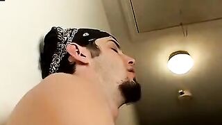 Thick-Dicked Hunk Jacks Off Massive Load on Bed - Old Video Edited with New Titles