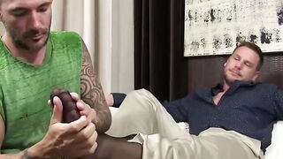Foot-Tastic! Hot Guy's Feet Tease & Massage His Buddy Before Intense Fucking