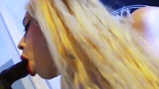 Sexy Bombshell Sashay Desperate Housewife Fucks Herself With Massive DILDO Collection
