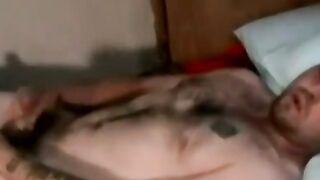 Grandpa's Mature Helper Gives barely legal Guy A Handjob And Blow Job