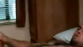 Grandpa's Mature Helper Gives barely legal Guy A Handjob And Blow Job