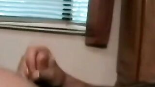 Grandpa's Mature Helper Gives barely legal Guy A Handjob And Blow Job