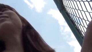 Asian Bombshell Rides A Pole In Her Hairy Bush - Exotic Dancer Fucks The Audience