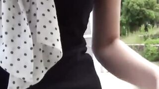 Asian Bombshell Rides A Pole In Her Hairy Bush - Exotic Dancer Fucks The Audience