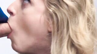 Sexy Seductive Siren - Hot Blonde Babe Mike Manicni Fingers & Eats Out Pussys of Older Women