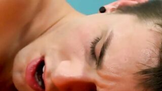 Twinks Ass-Eating Passionate Blow Job & Hard Anal Fucking
