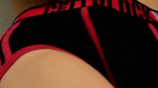 Teen Jerk-Off Challenge #2: Stepbrother's Hot Blonde Stepsister Masturbates