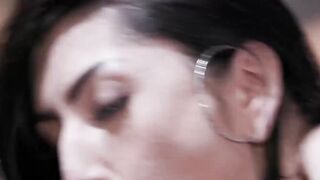 3some FFM - Horny MILF Threesome with Older Man's Daughter