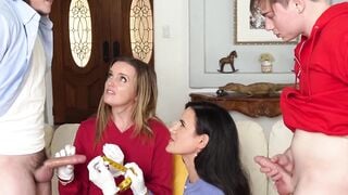 Step-Mom's Hot MILF Pussy Gets Filled With StepSon's Load
