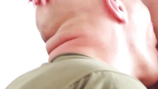 Anal Drill Sergeant #2 - Muscle Hunk Gets Anal Training From Big Boobed Goddess