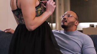 Transgender Crossdresser Gets Rough Anal Fucked By Black Guy