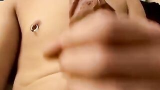 Three Hunks Share Their Big Dicks in Group Masturbation Session