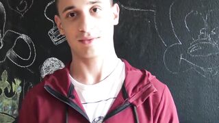 Huge-Dick Latin Stud Fucks Bareback & Facializes Twink's Ass