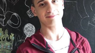 Huge-Dick Latin Stud Fucks Bareback & Facializes Twink's Ass