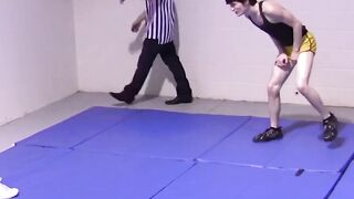 Rough-House Wrestling Action with Hot Twinks - Gay Boys Fight Naked