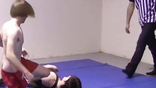 Rough-House Wrestling Action with Hot Twinks - Gay Boys Fight Naked