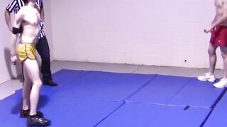 Rough-House Wrestling Action with Hot Twinks - Gay Boys Fight Naked