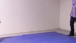 Rough-House Wrestling Action with Hot Twinks - Gay Boys Fight Naked