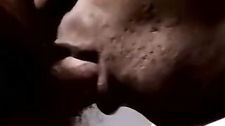 Mature Gay Bear Jacks Off While barely legal Twink Jerks Hard