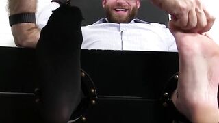 Buff Hunk's Intense Foot Worship Session