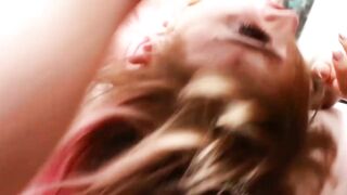 Threesome Blowjob Marathon with Hot Transgender Bombshell