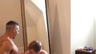 Step-Dad's Hot Handsome Son Gets Fucked By Stepdaddy From Behind