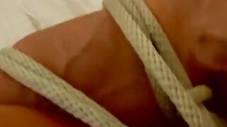 Bondage Babe Struggles And Suffers As Dominatrix Torments Her With Whips