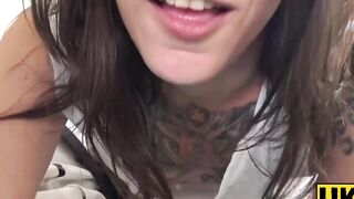 UK Sub Slut Passionate Anal Play with Rough Daddy